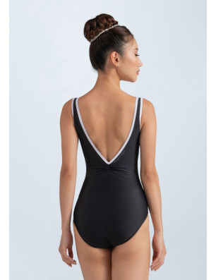 Justaucorps Monet Ballet Rosa – Lycra Mat & Dos V | Fame la maison de la danse