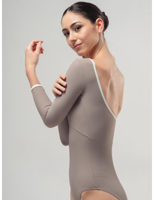 Justaucorps Alma Soft Brown – Mara Dancewear | Fame la maison de la danse