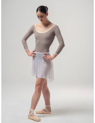 Justaucorps Alma Soft Brown – Mara Dancewear | Fame la maison de la danse