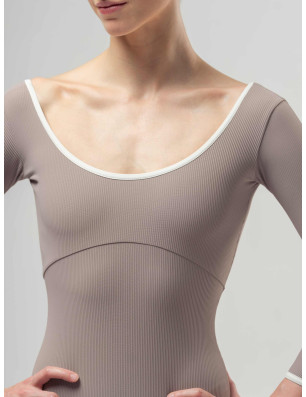 Justaucorps Alma Soft Brown – Mara Dancewear | Fame la maison de la danse