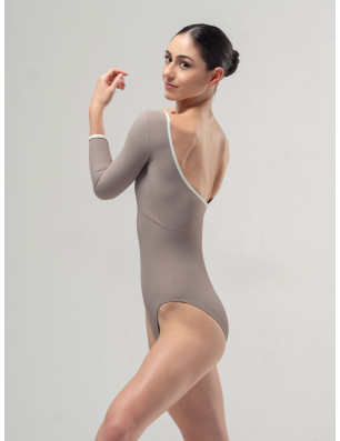 Justaucorps Alma Soft Brown – Mara Dancewear | Fame la maison de la danse