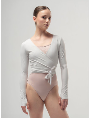 Light Nude Wrap Top – Mara Dancewear | Fame la maison de la danse