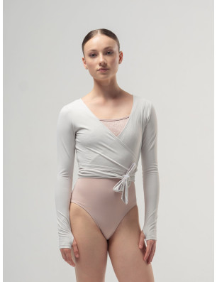 Light Nude Wrap Top – Mara Dancewear | Fame la maison de la danse