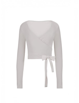 Light Nude Wrap Top – Mara Dancewear | Fame la maison de la danse