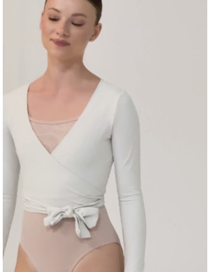 Light Nude Wrap Top – Mara Dancewear | Fame la maison de la danse