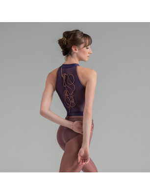 Justaucorps zippé Duval Ballet Rosa - FAME LA MAISON DE LA DANSE