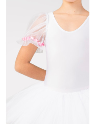 Tutu 130S Harmony – Tutu Court à Manches Bouffantes