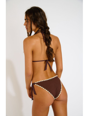 DIMKA DAKOTA – Bas de Bikini Marron | Banana Moon
