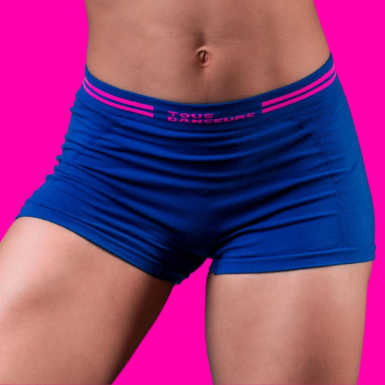 Shorty Bleu Électrique – Tous Danseurs