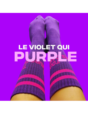Chaussettes violettes | Tous Danseurs - FAME LA MAISON DE LA DANSE