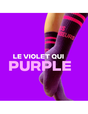 Chaussettes violettes | Tous Danseurs - FAME LA MAISON DE LA DANSE