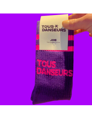 Chaussettes violettes | Tous Danseurs - FAME LA MAISON DE LA DANSE
