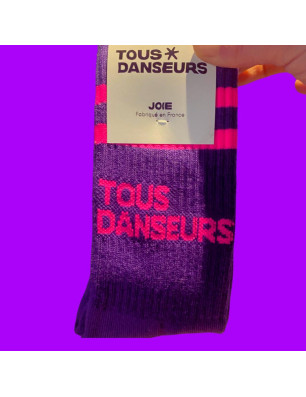 Chaussettes violettes | Tous Danseurs - FAME LA MAISON DE LA DANSE