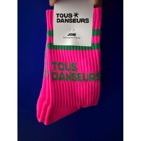 Chaussettes Rose Vert – Tous Danseurs