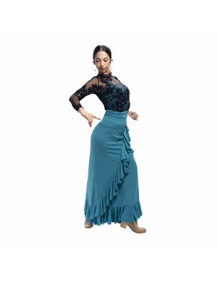 Jupe Flamenco Valoria – Volants & Stretch – Davedans