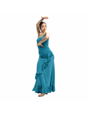 Jupe Flamenco Valoria – Volants & Stretch – Davedans