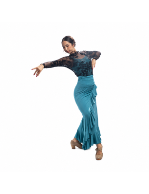 Jupe Flamenco Valoria – Volants & Stretch – Davedans