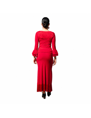 Top Flamenco Ícaro – Volants & Franges – Davedans