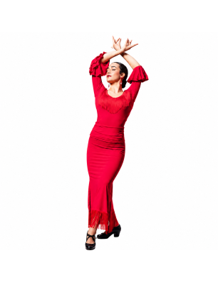Top Flamenco Ícaro – Volants & Franges – Davedans