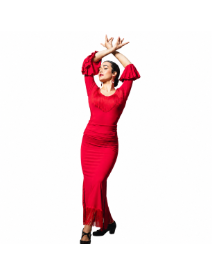Top Flamenco Ícaro – Volants & Franges – Davedans