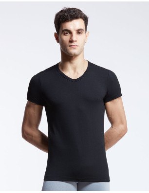 T‑Shirt danse homme col V Oliver | Confort & liberté - Temps Danse