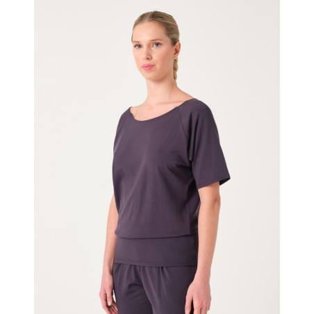 T‑shirt GENESIS Dos Croisé – Yoga & Danse | Temps Danse