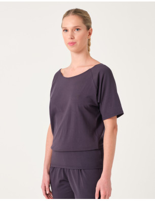 T‑shirt GENESIS Dos Croisé – Yoga & Danse | Temps Danse