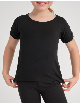 T‑shirt Danse Fille ALBANE JR – Viscose Éco & Fluide