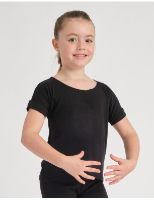 T‑shirt Danse Fille ALBANE JR – Viscose Éco & Fluide