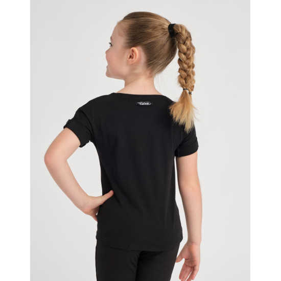 T‑shirt Danse Fille ALBANE JR – Viscose Éco & Fluide