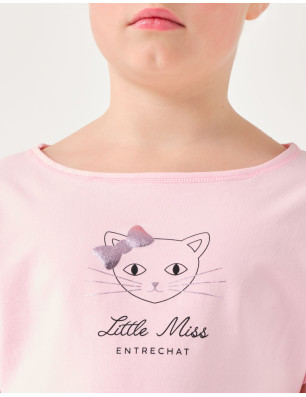 Crop Top AGILE JR ENTRECHAT – Danse Fille | Éco‑Viscose