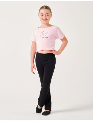Crop Top AGILE JR ENTRECHAT – Danse Fille | Éco‑Viscose