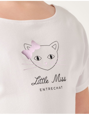 Crop Top AGILE JR ENTRECHAT – Danse Fille | Éco‑Viscose