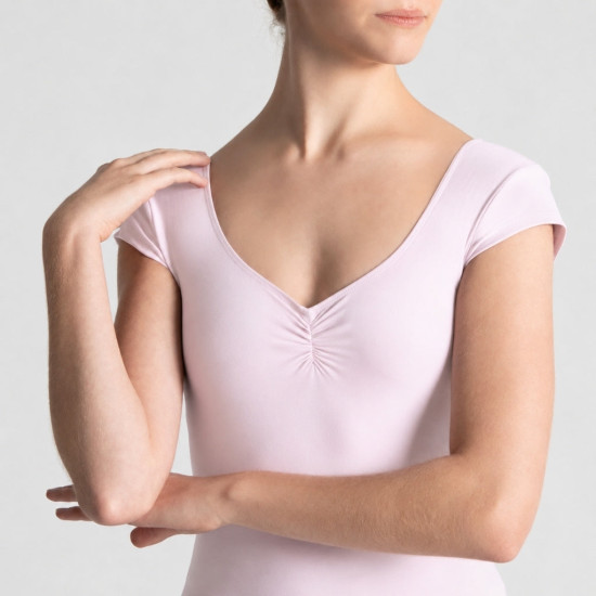 Ballet Rosa BEATRICE MF – Justaucorps Manches Courtes Pinch