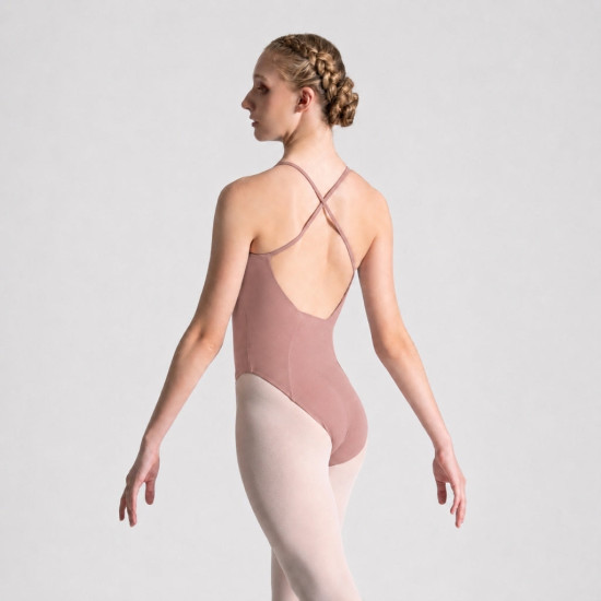 Justaucorps fille ELIETTE MF – Dos Carré & Bretelles Croisées
