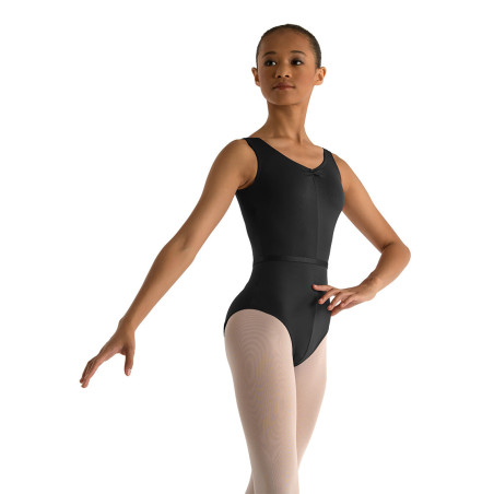 Justaucorps ELYANE MF – Twist Front & Coutures Centre | Ballet Rosa