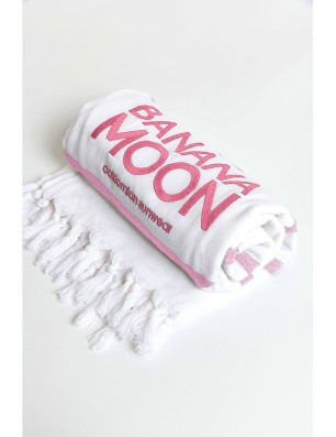 Fouta de plage rose AISSIA MARBELLA – Banana Moon