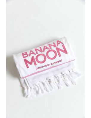 Fouta de plage rose AISSIA MARBELLA – Banana Moon