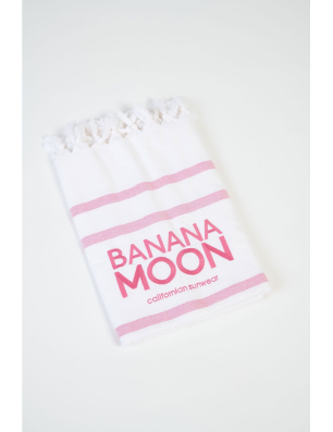 Fouta de plage rose AISSIA MARBELLA – Banana Moon