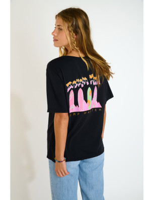 T‑shirt noir CRISP URBANA – Banana Moon