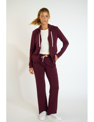 Jogging droit bordeaux WALK BAYJOY – Banana Moon
