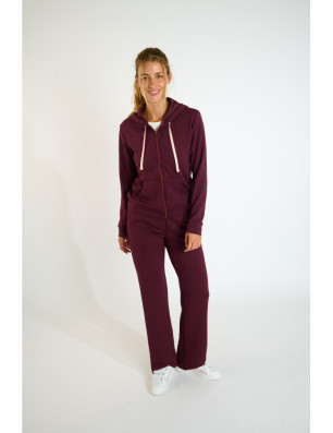 Jogging droit bordeaux WALK BAYJOY – Banana Moon