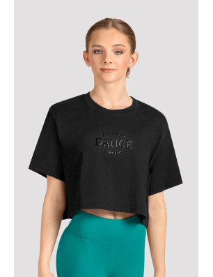 Crop top Mirella CELESTE noir – BLOCH M30009L