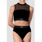 Crop top DAKOTA dos ouvert