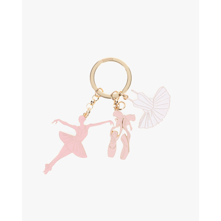 Porte‑clés charm’s Repetto A0220 – Charms ballet dorés