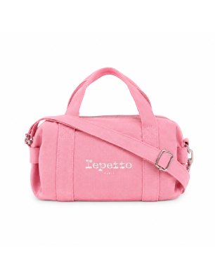 Petit Polochon avec bandoulière Bois de Rose – Repetto B0378TL