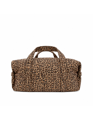 Moyen Polochon bandoulière Marron Léopard – Repetto B0390TL