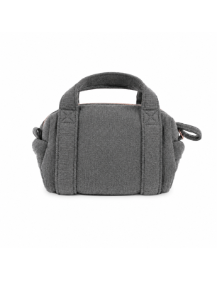 Mini Polochon bandoulière Gris Chiné Foncé – Repetto B0398J