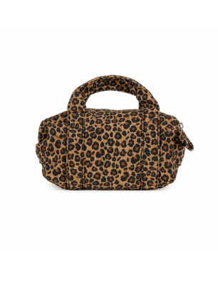 Mini Polochon bandoulière Marron Léopard – Repetto B0398TL