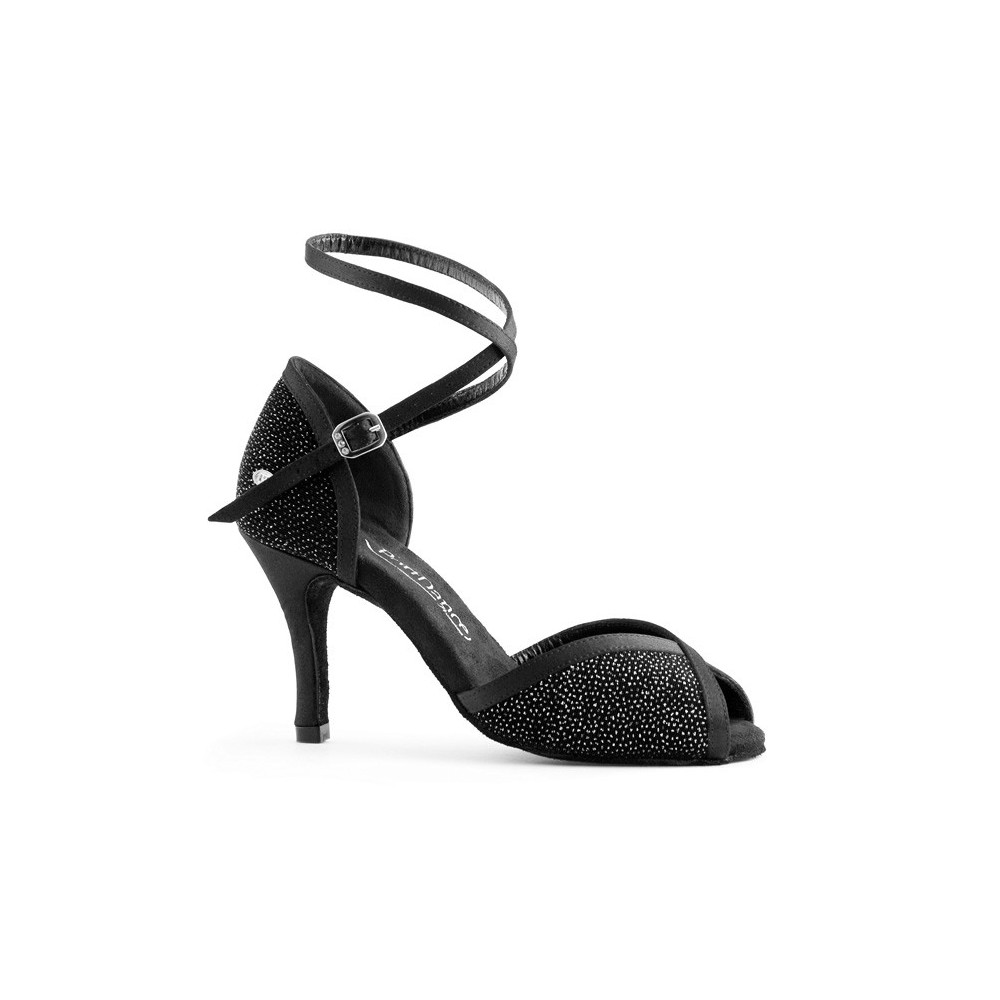 Chaussures BLACK GLAM AND SATIN Portdance PD500